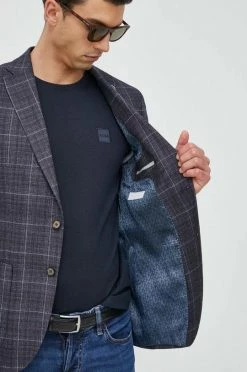 Ανδρικά Σακάκια Μαλλί μπουφάν Michael Kors ναυτικό μπλε -Michael Kors Κατάστημα unnamed file 10