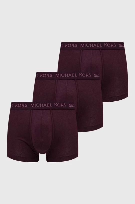 Ανδρικά Μπόξερ και σλιπ Μποξεράκια Michael Kors 3-pack κάστανο 3 Ανδρικά Μπόξερ και σλιπ Μποξεράκια Michael Kors 3-pack κάστανο