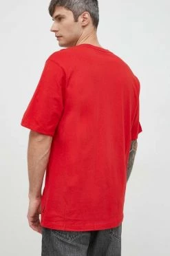 Ανδρικά Μπλουζάκια Βαμβακερό μπλουζάκι Michael Kors κόκκινο -Michael Kors Κατάστημα unnamed file 1055