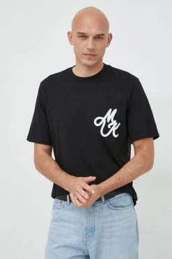 Ανδρικά Μπλουζάκια Βαμβακερό μπλουζάκι Michael Kors μαύρο -Michael Kors Κατάστημα unnamed file 1065