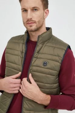 Ανδρικά Γιλέκα Γιλέκο δύο όψεων Michael Kors χρώμα: πράσινο -Michael Kors Κατάστημα unnamed file 108