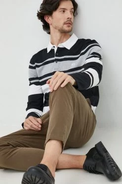 Ανδρικά Μακρυμάνικα Longsleeve Michael Kors μαύρο