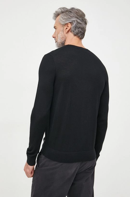 Ανδρικά Χωρίς φερμουάρ Μάλλινο πουλόβερ Michael Kors χρώμα: μαύρο, 5 Ανδρικά Χωρίς φερμουάρ Μάλλινο πουλόβερ Michael Kors χρώμα: μαύρο, - Image 3