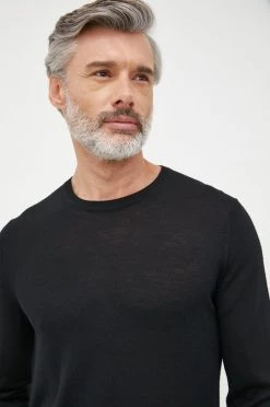 Ανδρικά Χωρίς φερμουάρ Μάλλινο πουλόβερ Michael Kors χρώμα: μαύρο, 10 Ανδρικά Χωρίς φερμουάρ Μάλλινο πουλόβερ Michael Kors χρώμα: μαύρο, -Michael Kors Κατάστημα unnamed file 1126