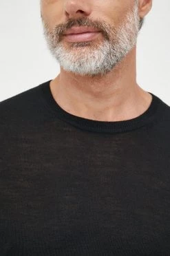 Ανδρικά Χωρίς φερμουάρ Μάλλινο πουλόβερ Michael Kors χρώμα: μαύρο, 11 Ανδρικά Χωρίς φερμουάρ Μάλλινο πουλόβερ Michael Kors χρώμα: μαύρο, -Michael Kors Κατάστημα unnamed file 1127