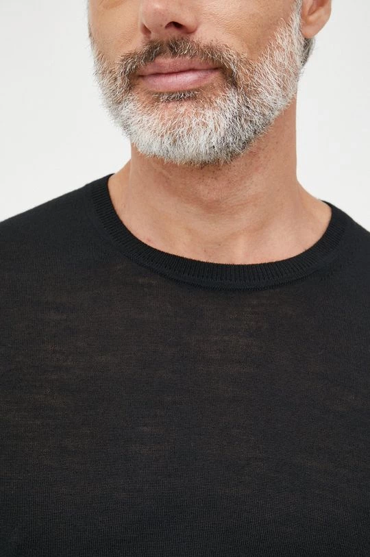 Ανδρικά Χωρίς φερμουάρ Μάλλινο πουλόβερ Michael Kors χρώμα: μαύρο, 7 Ανδρικά Χωρίς φερμουάρ Μάλλινο πουλόβερ Michael Kors χρώμα: μαύρο, - Image 5