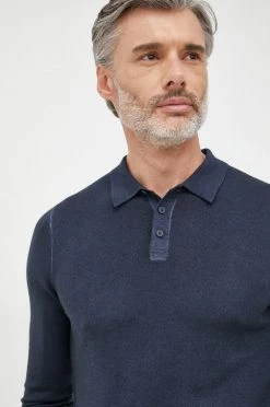 Ανδρικά Χωρίς φερμουάρ Μάλλινο πουλόβερ Michael Kors χρώμα: ναυτικό μπλε, -Michael Kors Κατάστημα unnamed file 1163