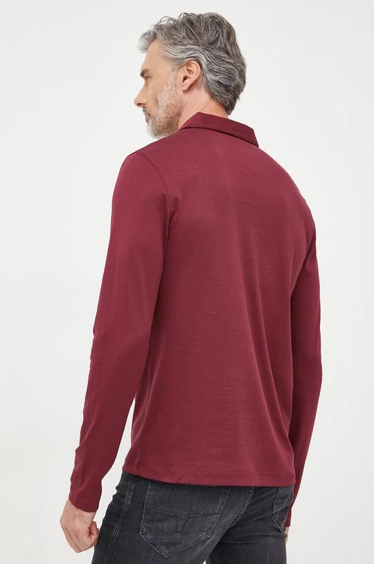 Ανδρικά Μακρυμάνικα Βαμβακερό μπλουζάκι Michael Kors κάστανο 5 Ανδρικά Μακρυμάνικα Βαμβακερό μπλουζάκι Michael Kors κάστανο - Image 3