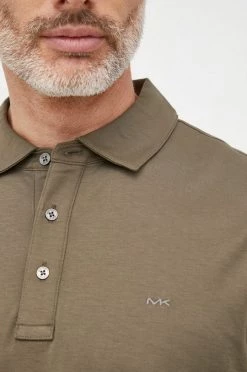 Ανδρικά Μακρυμάνικα Βαμβακερό μπλουζάκι Michael Kors πράσινο -Michael Kors Κατάστημα unnamed file 1174