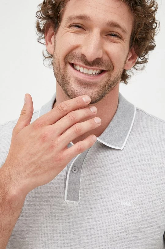 Ανδρικά Πόλο μπλουζάκια Πόλο Michael Kors γκρι 6 Ανδρικά Πόλο μπλουζάκια Πόλο Michael Kors γκρι - Image 4