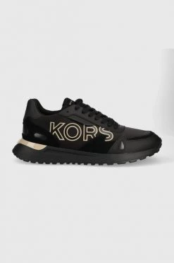 Ανδρικά Sneakers Αθλητικά Michael Kors Miles μαύρο
