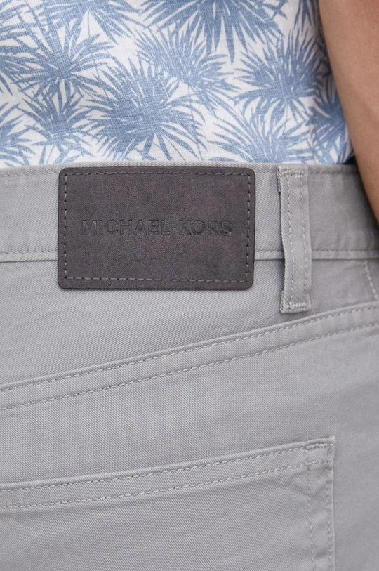 Ανδρικά Υφασμάτινα Παντελόνι Michael Kors χρώμα: γκρι 6 Ανδρικά Υφασμάτινα Παντελόνι Michael Kors χρώμα: γκρι - Image 4