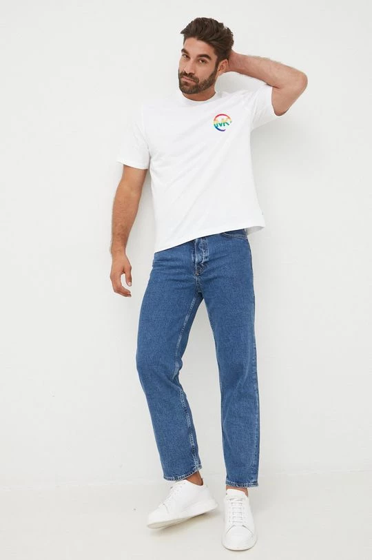 Ανδρικά Μπλουζάκια Βαμβακερό μπλουζάκι Michael Kors άσπρο 4 Ανδρικά Μπλουζάκια Βαμβακερό μπλουζάκι Michael Kors άσπρο - Image 2