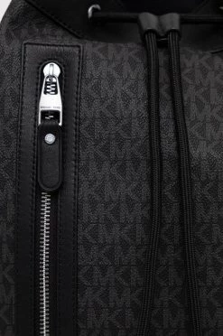 Ανδρικά Σακίδια πλάτης Δερμάτινο σακίδιο Michael Kors χρώμα: μαύρο, -Michael Kors Κατάστημα unnamed file 1415