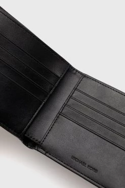 Ανδρικά Πορτοφόλια Δερμάτινο πορτοφόλι Michael Kors χρώμα: μαύρο -Michael Kors Κατάστημα unnamed file 142