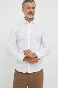 Ανδρικά Πουκάμισα Πουκάμισο Michael Kors άσπρο,