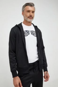 Ανδρικά Με φερμουάρ Μπλούζα Michael Kors μαύρο, -Michael Kors Κατάστημα unnamed file 1458