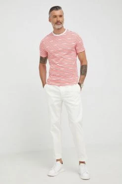 Ανδρικά Μπλουζάκια Βαμβακερό μπλουζάκι Michael Kors πορτοκαλί -Michael Kors Κατάστημα unnamed file 1462