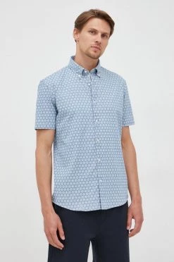 Ανδρικά Πουκάμισα Πουκάμισο Michael Kors μπλε