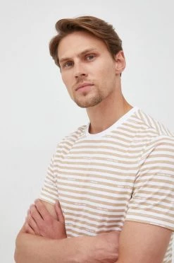 Ανδρικά Μπλουζάκια Βαμβακερό μπλουζάκι Michael Kors μπεζ