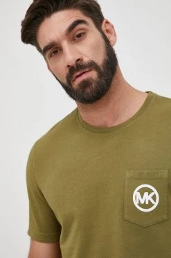 Ανδρικά Μπλουζάκια Βαμβακερό μπλουζάκι Michael Kors πράσινο -Michael Kors Κατάστημα unnamed file 1479