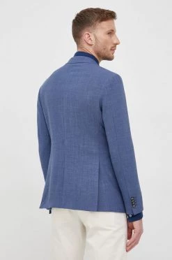 Ανδρικά Σακάκια Μπλέιζερ με μίγμα μαλλιού Michael Kors χρώμα: ναυτικό μπλε -Michael Kors Κατάστημα unnamed file 1487