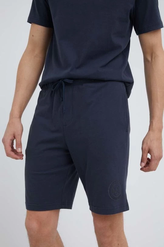 Ανδρικά Σορτς Βαμβακερό σορτσάκι MICHAEL Michael Kors χρώμα: ναυτικό μπλε 3 Ανδρικά Σορτς Βαμβακερό σορτσάκι MICHAEL Michael Kors χρώμα: ναυτικό μπλε