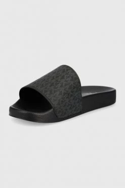 Ανδρικά Παντόφλες Michael Kors Jake χρώμα: μαύρο -Michael Kors Κατάστημα unnamed file 1516