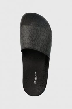 Ανδρικά Παντόφλες Michael Kors Jake χρώμα: μαύρο -Michael Kors Κατάστημα unnamed file 1517