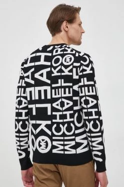 Ανδρικά Χωρίς φερμουάρ Πουλόβερ Michael Kors χρώμα: μαύρο, -Michael Kors Κατάστημα unnamed file 1521