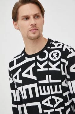 Ανδρικά Χωρίς φερμουάρ Πουλόβερ Michael Kors χρώμα: μαύρο, -Michael Kors Κατάστημα unnamed file 1522