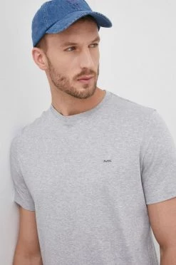 Ανδρικά Μπλουζάκια Βαμβακερό μπλουζάκι Michael Kors γκρι -Michael Kors Κατάστημα unnamed file 1532