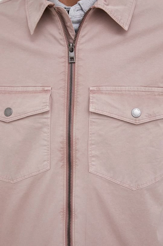 Ανδρικά Πουκάμισα Πουκάμισο Michael Kors χρώμα: ροζ, 4 Ανδρικά Πουκάμισα Πουκάμισο Michael Kors χρώμα: ροζ, - Image 2