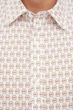 Ανδρικά Πουκάμισα Πουκάμισο Michael Kors καφέ, -Michael Kors Κατάστημα unnamed file 1583