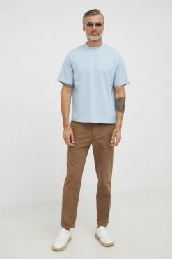 Ανδρικά Μπλουζάκια Βαμβακερό μπλουζάκι Michael Kors μπλε -Michael Kors Κατάστημα unnamed file 1589