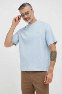 Ανδρικά Μπλουζάκια Βαμβακερό μπλουζάκι Michael Kors μπλε -Michael Kors Κατάστημα unnamed file 1591