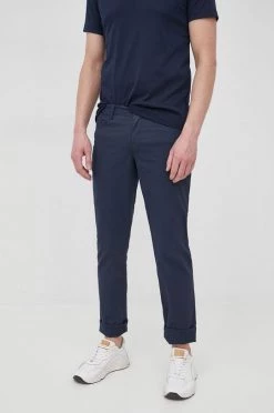 Ανδρικά Υφασμάτινα Παντελόνι Michael Kors χρώμα: ναυτικό μπλε