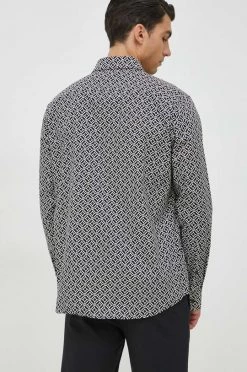 Ανδρικά Πουκάμισα Πουκάμισο Michael Kors μαύρο, -Michael Kors Κατάστημα unnamed file 1717