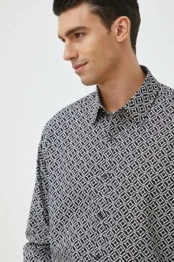 Ανδρικά Πουκάμισα Πουκάμισο Michael Kors μαύρο, -Michael Kors Κατάστημα unnamed file 1718