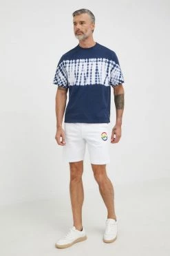 Ανδρικά Μπλουζάκια Βαμβακερό μπλουζάκι Michael Kors ναυτικό μπλε -Michael Kors Κατάστημα unnamed file 1735