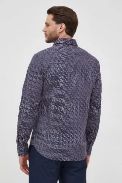 Ανδρικά Πουκάμισα Βαμβακερό πουκάμισο Michael Kors χρώμα: ροζ, -Michael Kors Κατάστημα unnamed file 1749