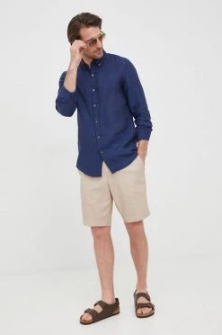 Ανδρικά Πουκάμισα Πουκάμισο από λινό Michael Kors χρώμα: ναυτικό μπλε, 9 Ανδρικά Πουκάμισα Πουκάμισο από λινό Michael Kors χρώμα: ναυτικό μπλε, -Michael Kors Κατάστημα unnamed file 1769