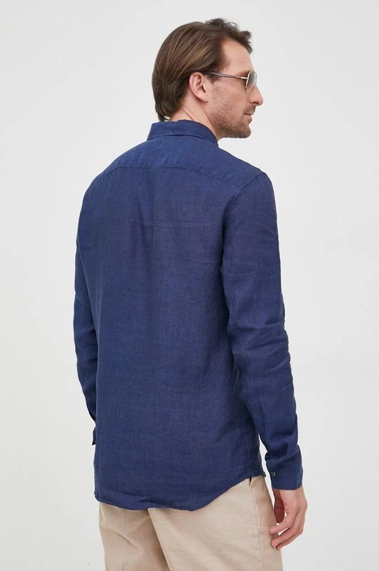 Ανδρικά Πουκάμισα Πουκάμισο από λινό Michael Kors χρώμα: ναυτικό μπλε, 6 Ανδρικά Πουκάμισα Πουκάμισο από λινό Michael Kors χρώμα: ναυτικό μπλε, - Image 4