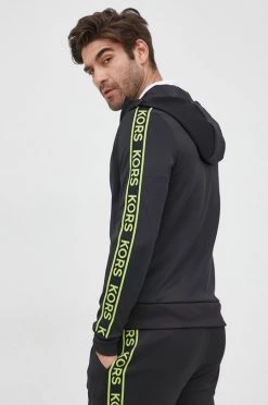 Ανδρικά Με φερμουάρ Μπλούζα Michael Kors χρώμα: μαύρο, -Michael Kors Κατάστημα unnamed file 1774