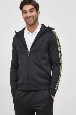 Ανδρικά Με φερμουάρ Μπλούζα Michael Kors χρώμα: μαύρο, -Michael Kors Κατάστημα unnamed file 1775