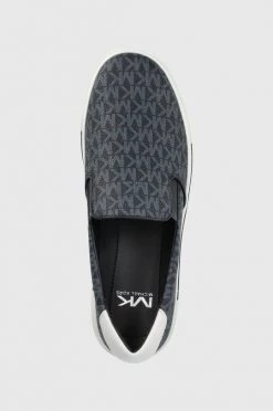 Ανδρικά Χαμηλά Πάνινα παπούτσια MICHAEL Michael Kors Baxter χρώμα: ναυτικό μπλε -Michael Kors Κατάστημα unnamed file 1781