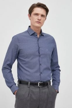 Ανδρικά Πουκάμισα Michael Kors - Πουκάμισο μπλε