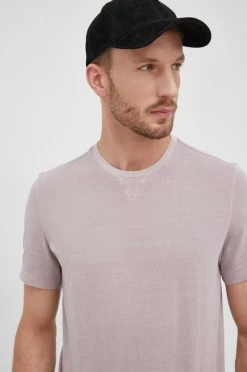 Ανδρικά Μπλουζάκια Βαμβακερό μπλουζάκι Michael Kors μοβ