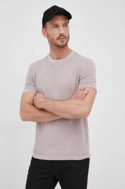 Ανδρικά Μπλουζάκια Βαμβακερό μπλουζάκι Michael Kors μοβ -Michael Kors Κατάστημα unnamed file 1842