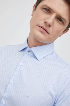 Ανδρικά Πουκάμισα Michael Kors - Πουκάμισο μπλε